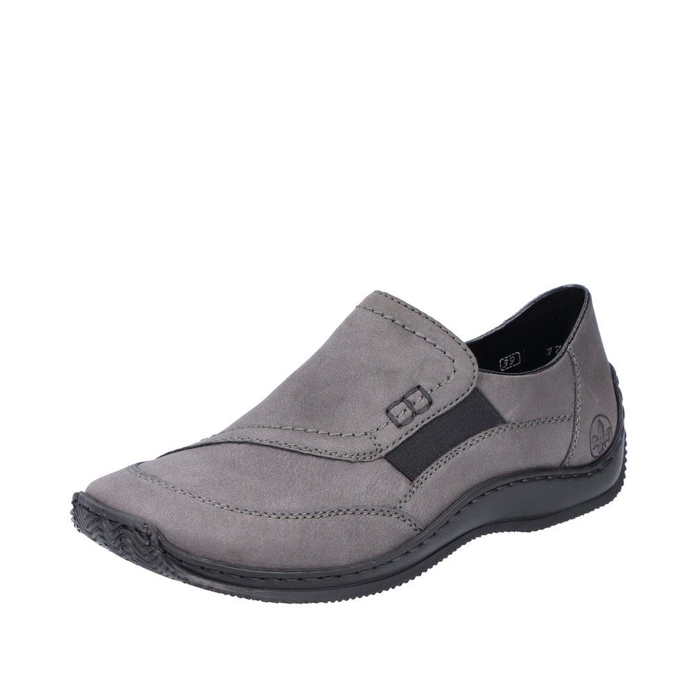Rieker Antistress Damen Slipper Schlupfschuh grau S22 L1791-45 