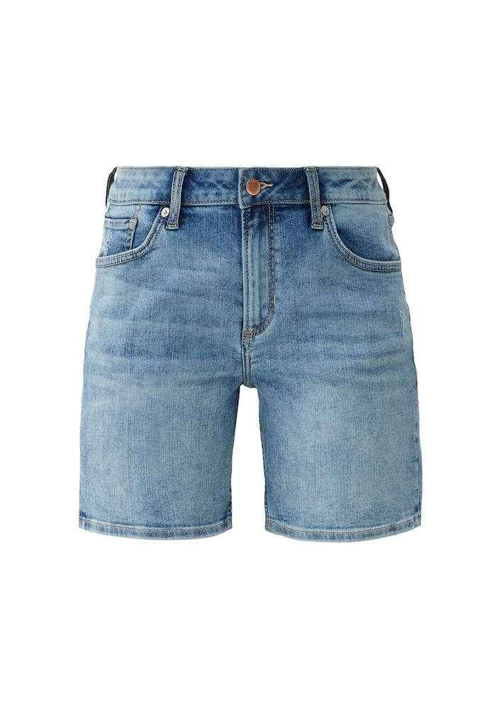 QS designed by Jeansshorts im Used-Look S13 2127874 