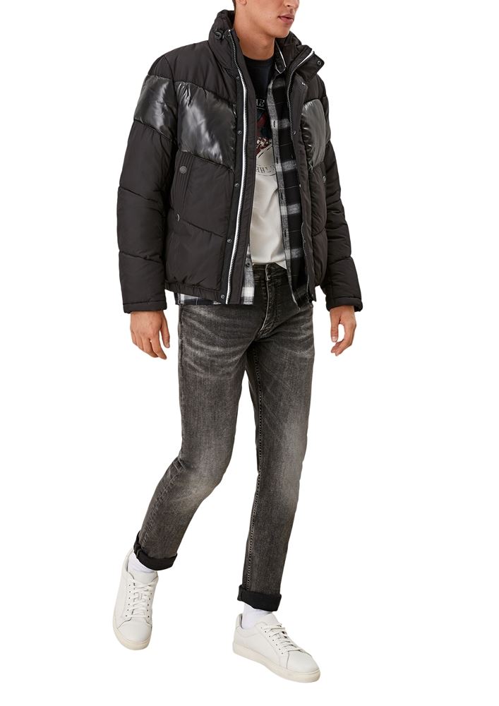 QS designed by Herren Jeans Slim- Leg grau S21 2105850 