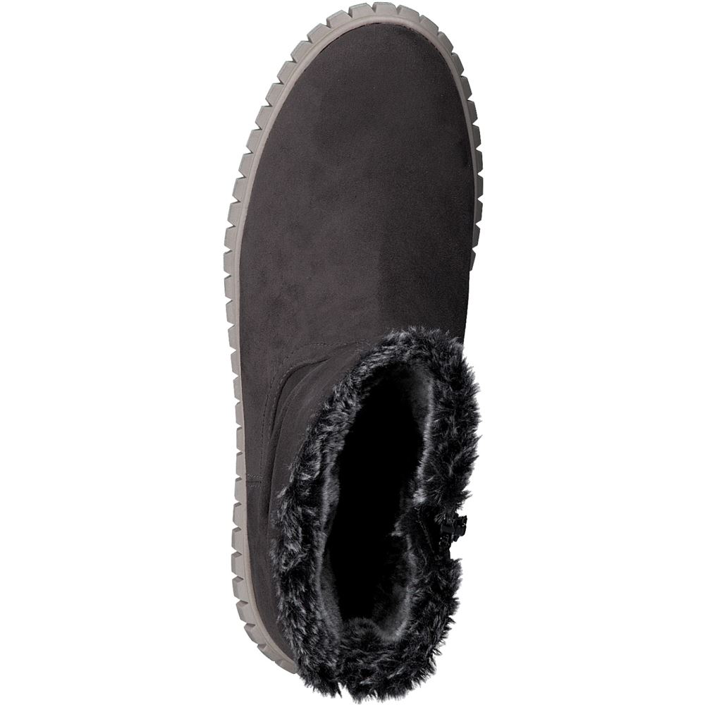 s.Oliver Damen Winterstiefelette Winterboots Warmfutter Plateausohle grau S22 5-5-26455-29 
