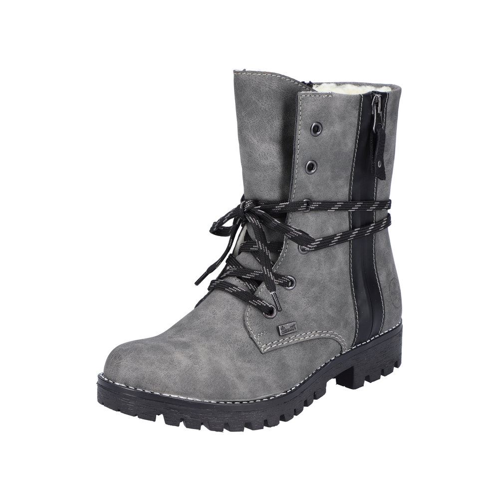 Rieker Antistress Schnürboot TEX-Membran grau S21 785K0-45 