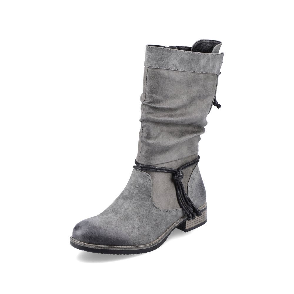 Rieker Antistress Stiefel grau S21 98873-45 39 | smoke/smoke | F