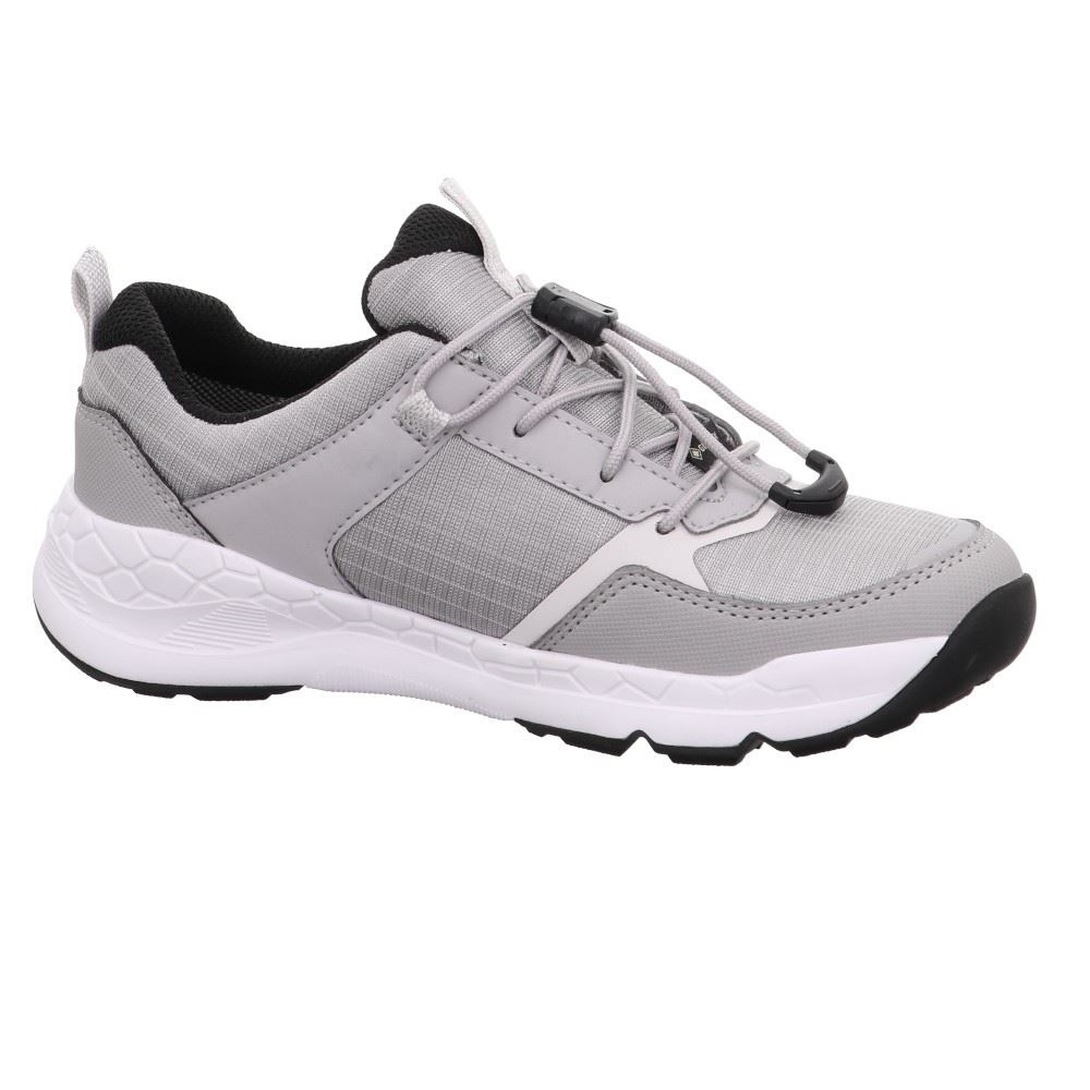 SUPERFIT FREE RIDE Sneaker Hellgrau Schwarz Gore-Tex Membran wasserdicht 1-000550-2500 34 | hellgrau/sz | 