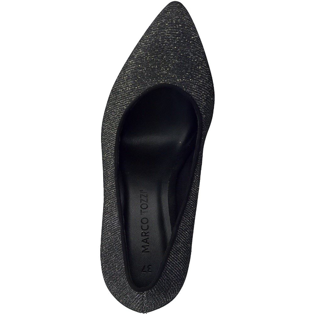 MARCO TOZZI Pumps Glitzergarn schwarz S22 2-2-22414-29 