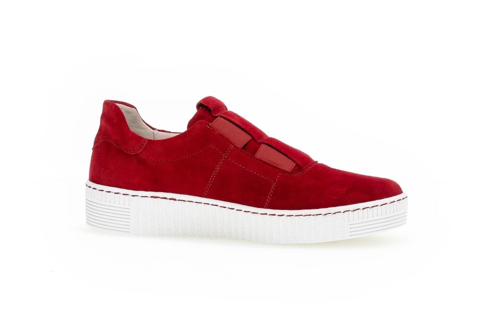 Gabor Sneaker Gummizug rot 43.335.15 6 | rubin | 