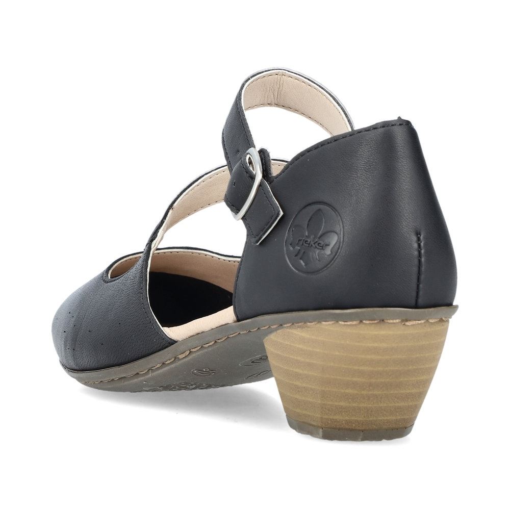 Rieker Damen Pumps glanzschwarz  S13  41780-00 