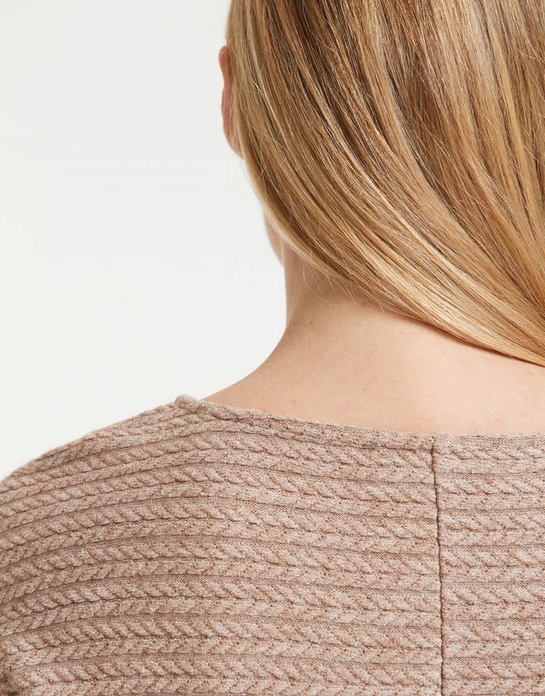 OPUS Sweater Gelai braun S22 10095910758100 44 | 20008 nutmeg | 