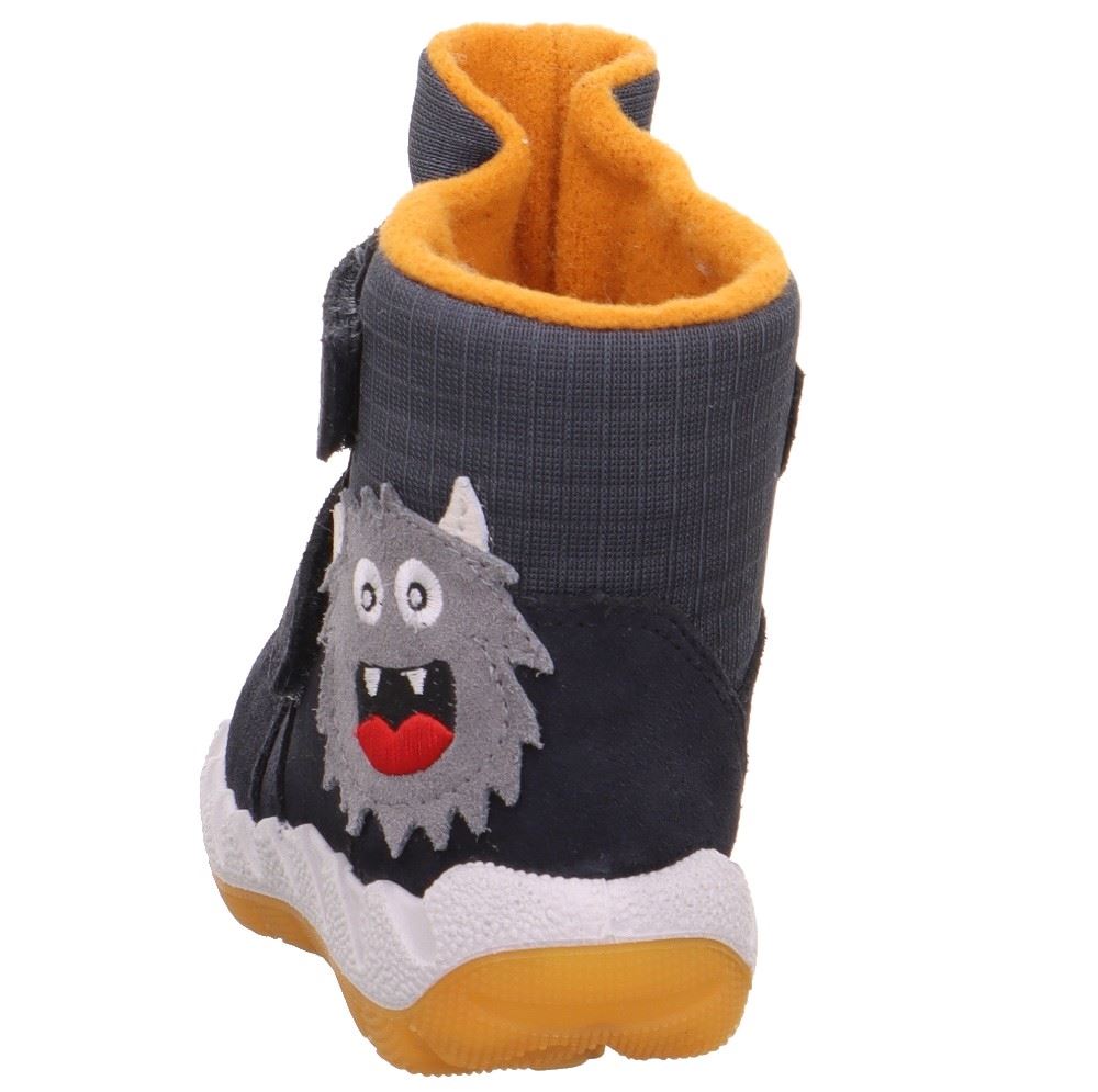 superfit ICEBIRD Winterstiefel warm wasserdicht GoreTex grau gelb monster 1-006012-2000 27 | grau/gelb | 