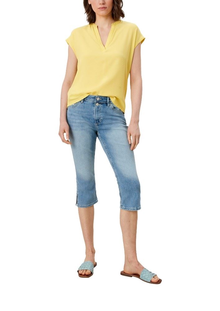 s.Oliver Capri Jeans verschiedene Waschungen 2114259 32 | 58Z4 dark blue | 
