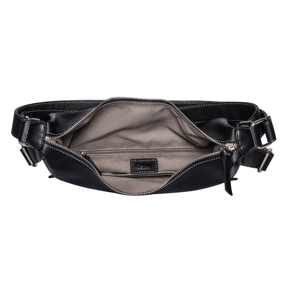 Gabor Hobo- Bag Handtasche Rucksack GEMMA schwarz  S21 8691 60 