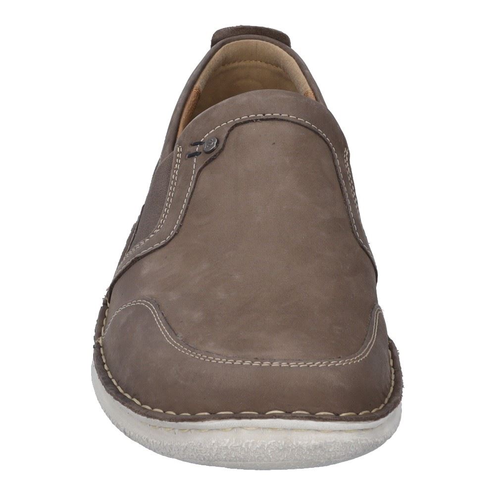 JOSEF SEIBEL Anvers 71 Herren Slipper Leder braun S12 43671 45 | 260 vulcano | 