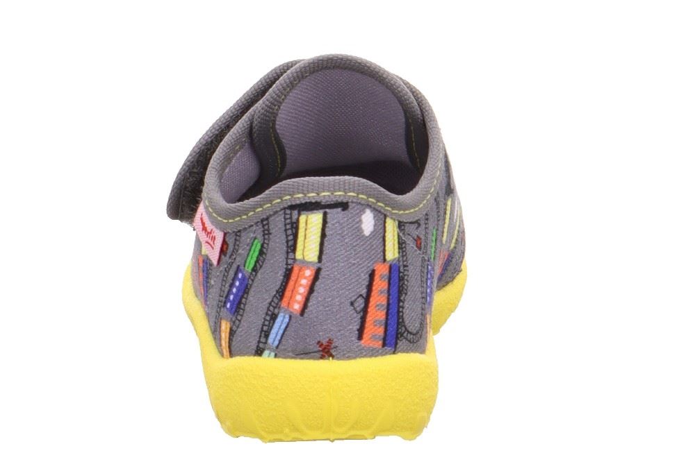superfit SPOTTY Hausschuh grau mehrfarbig 1-009246-2050 