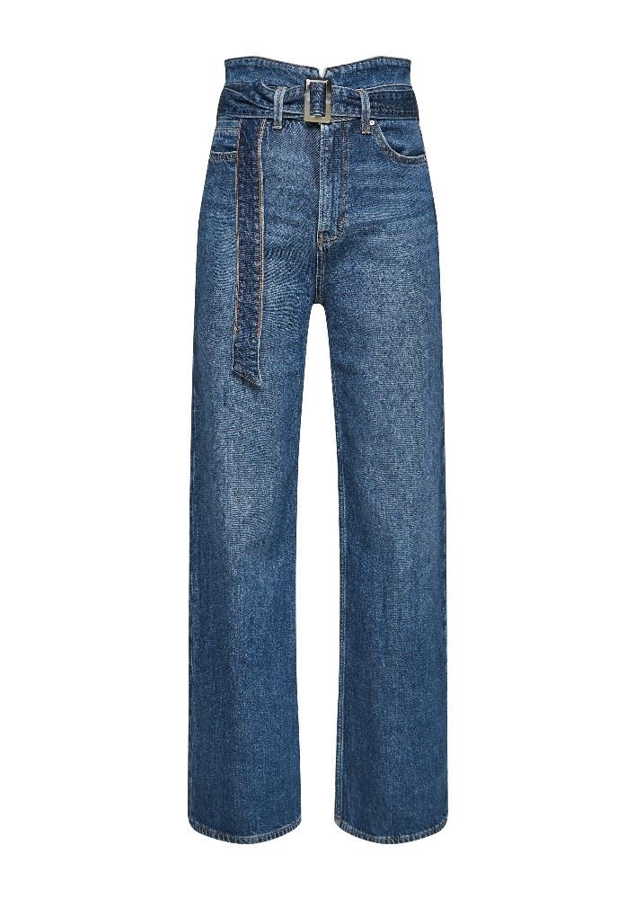 s.Oliver Jeans Suri High rise Wide leg  Paperbag-Bund blau S21  2110452 