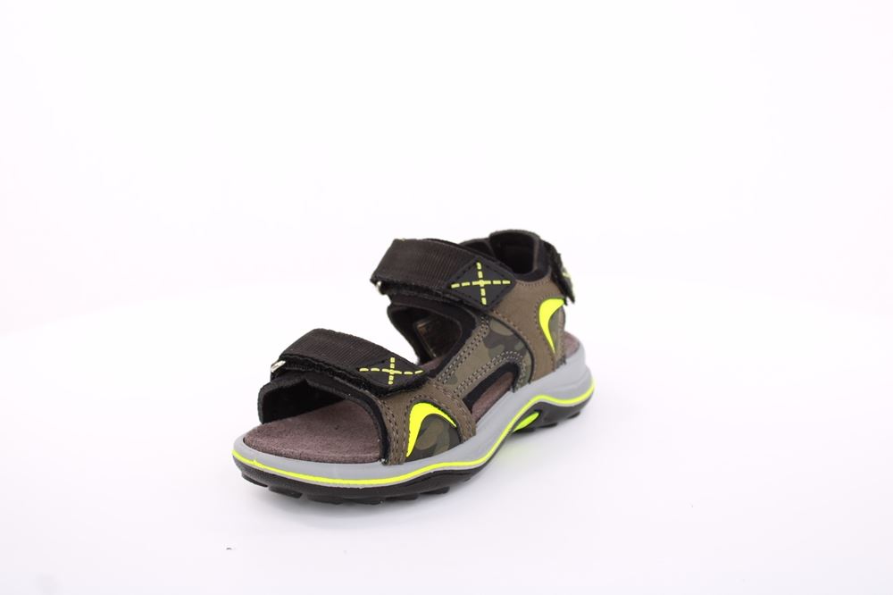 Imac Kindersandale Jungen Trekking Klettverschluss grün  S13 382511 