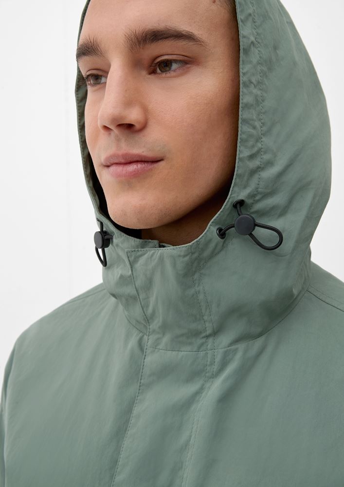 QS designed by Herren Jacke mit aufgesetzten Taschen grün S13  2125500 