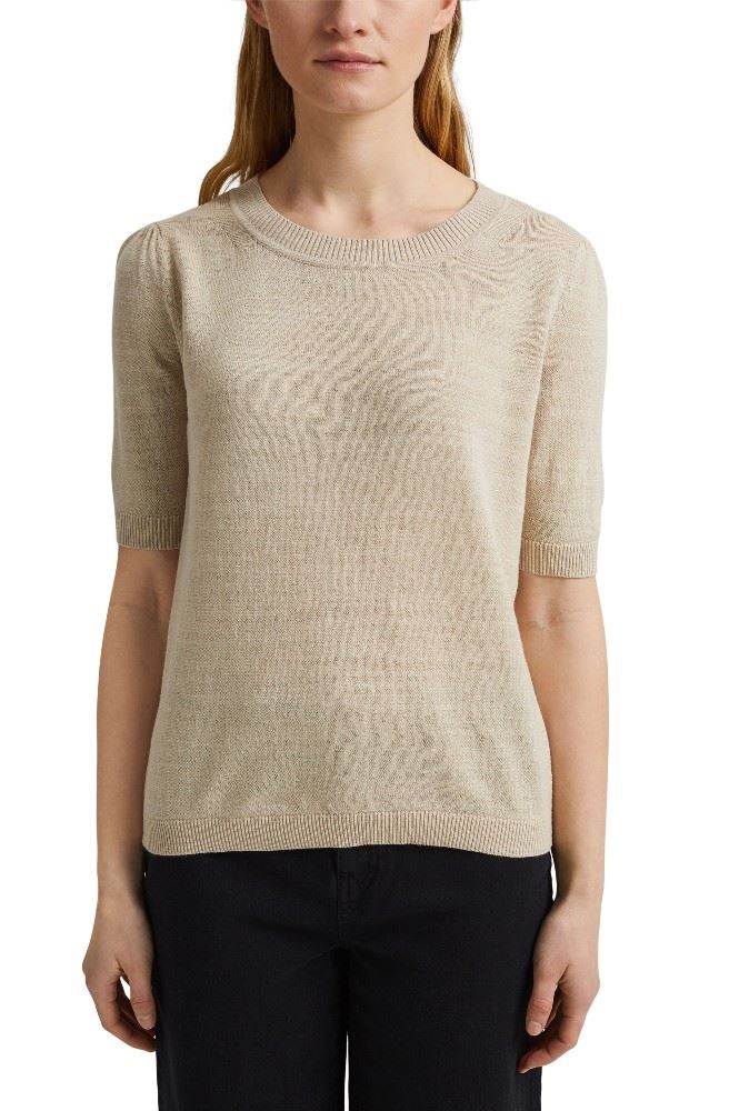 ESPRIT Strick Shirt Leinen  031EE1I314 