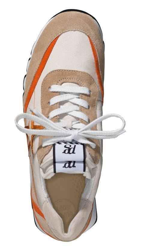 Paul Green Sneaker Schnürer Super Soft Leder beige 4954 