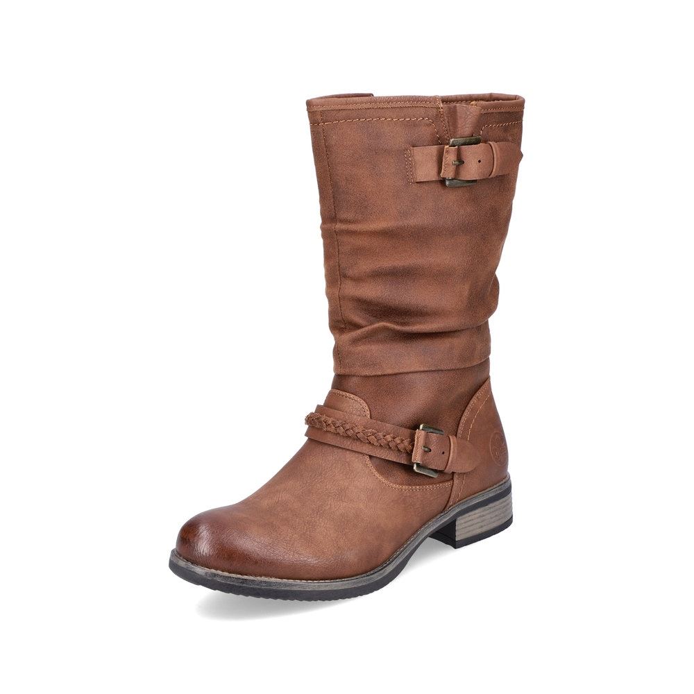 Rieker Antistress Stiefel  braun S21 98860-22 40 | nuss/nuss | F