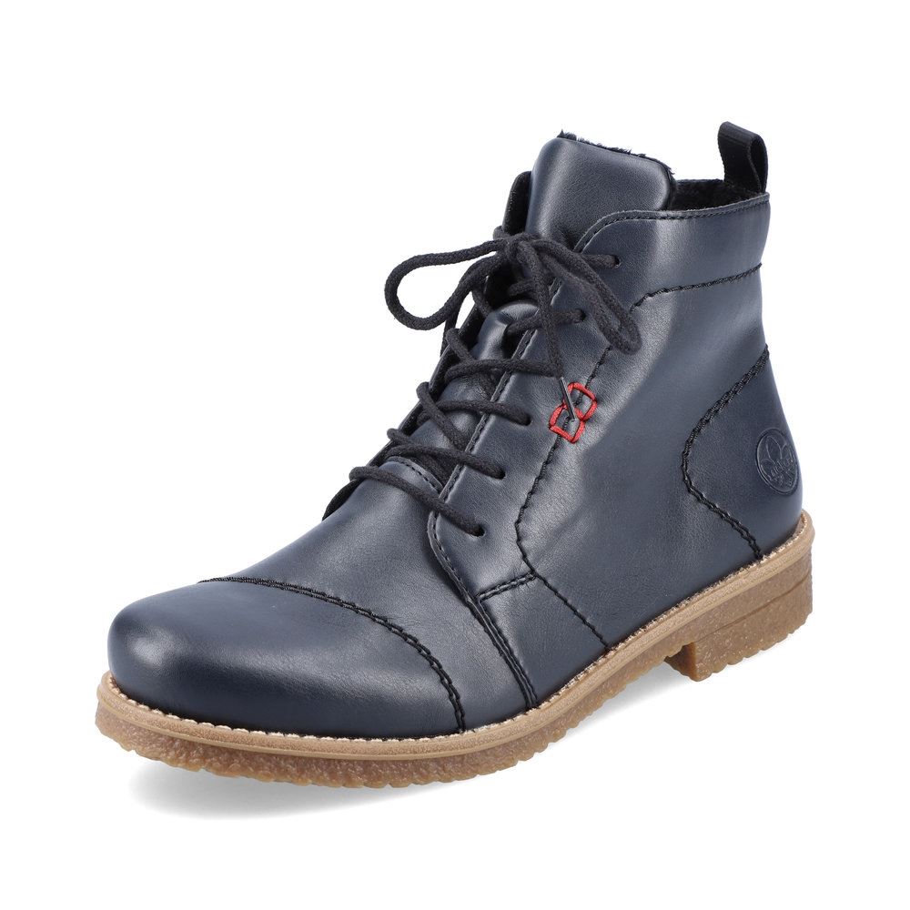 Rieker Antistress Schnürboots blau 73500-14 36 | ozean | F
