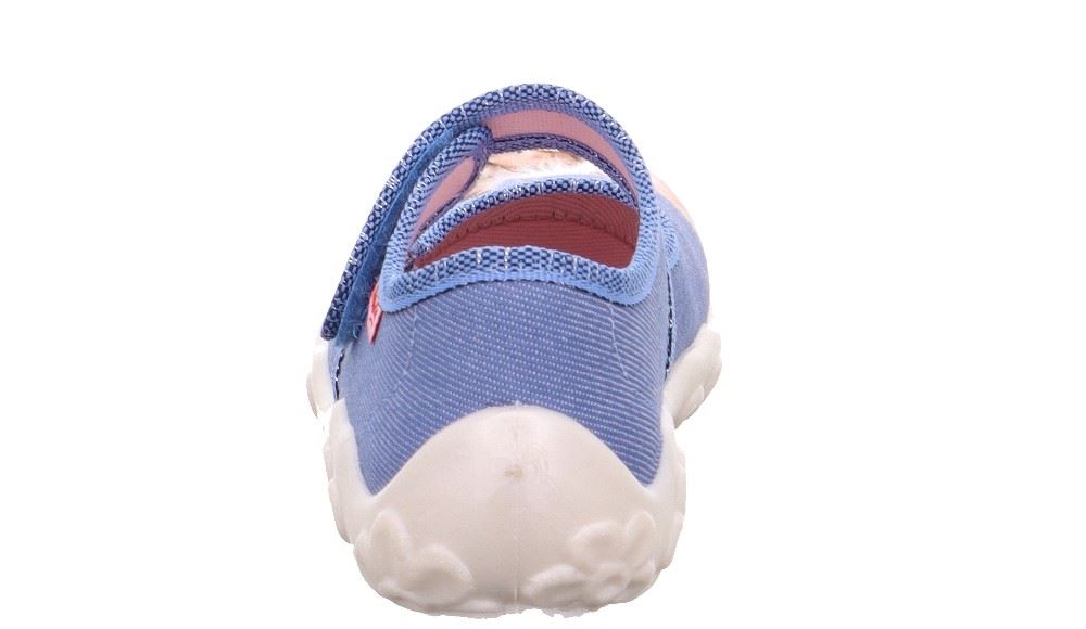 Superfit Hausschuh BONNY Blau mehrfarbig Horses 1-000281-8400 27 | blau | 