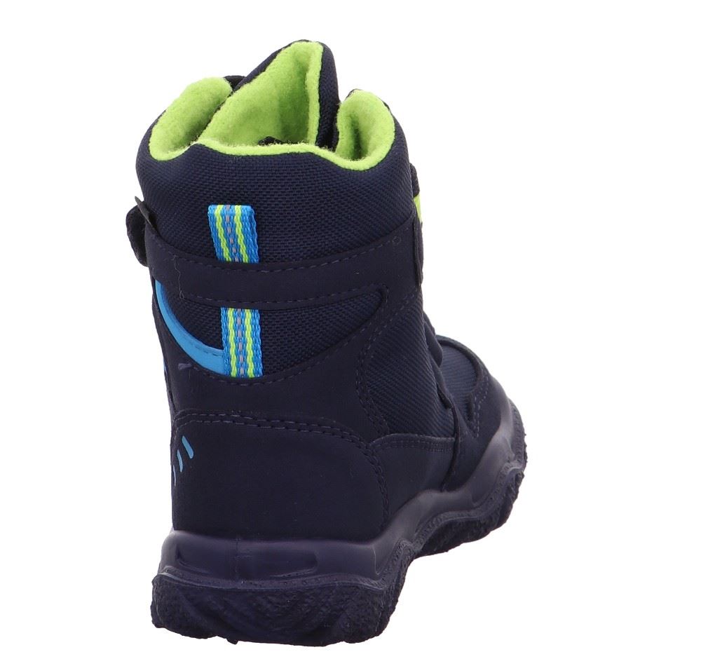 superfit HUSKY SCHWARZ/GRÜN Winterstiefel warm GORETEX wasserdicht 0-809080-8000 29 | blau/grün | 