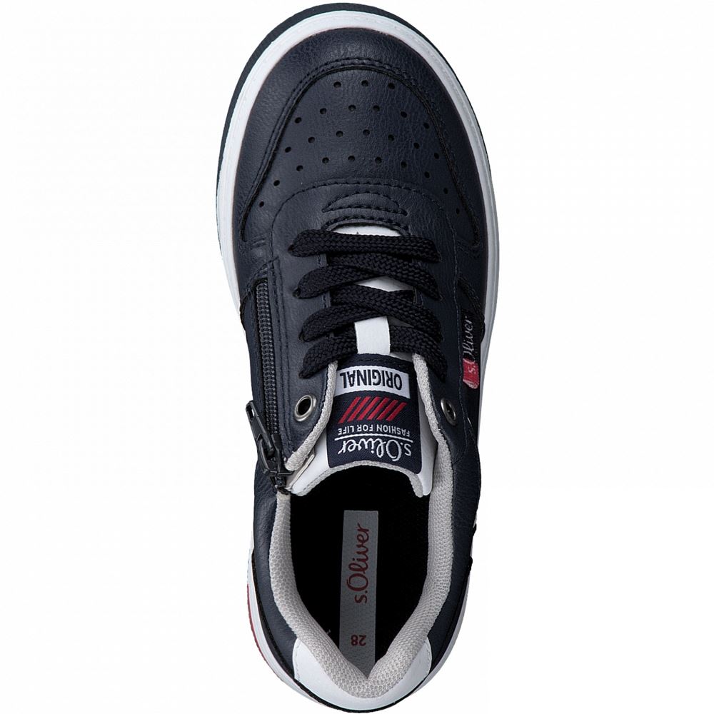 s.Oliver Sneaker Kinder blau S12 5-5-43101-28 29 | 805 NAVY | 