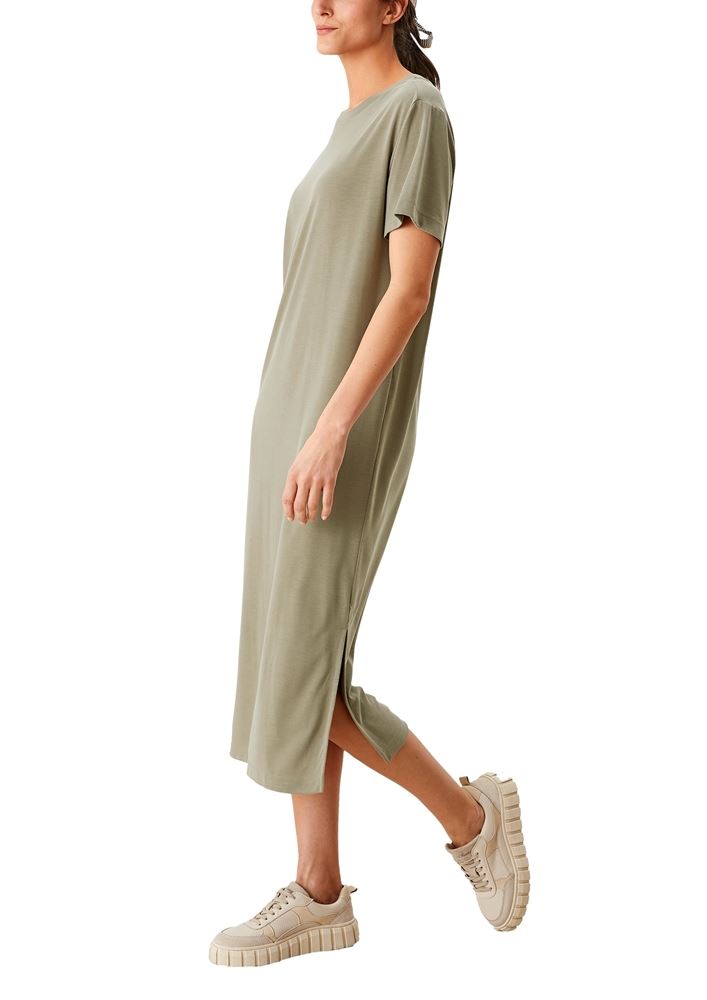 s.Oliver T- Shirt- Kleid Schlitze lang 2113896 