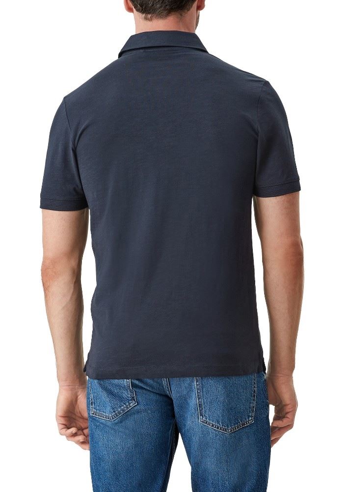 s.Oliver Poloshirt aus Slub - Jersey einfarbig 2113344 