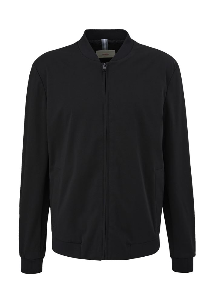 s.Oliver Jacke aus Baumwollstretch schwarz S13 2125140 