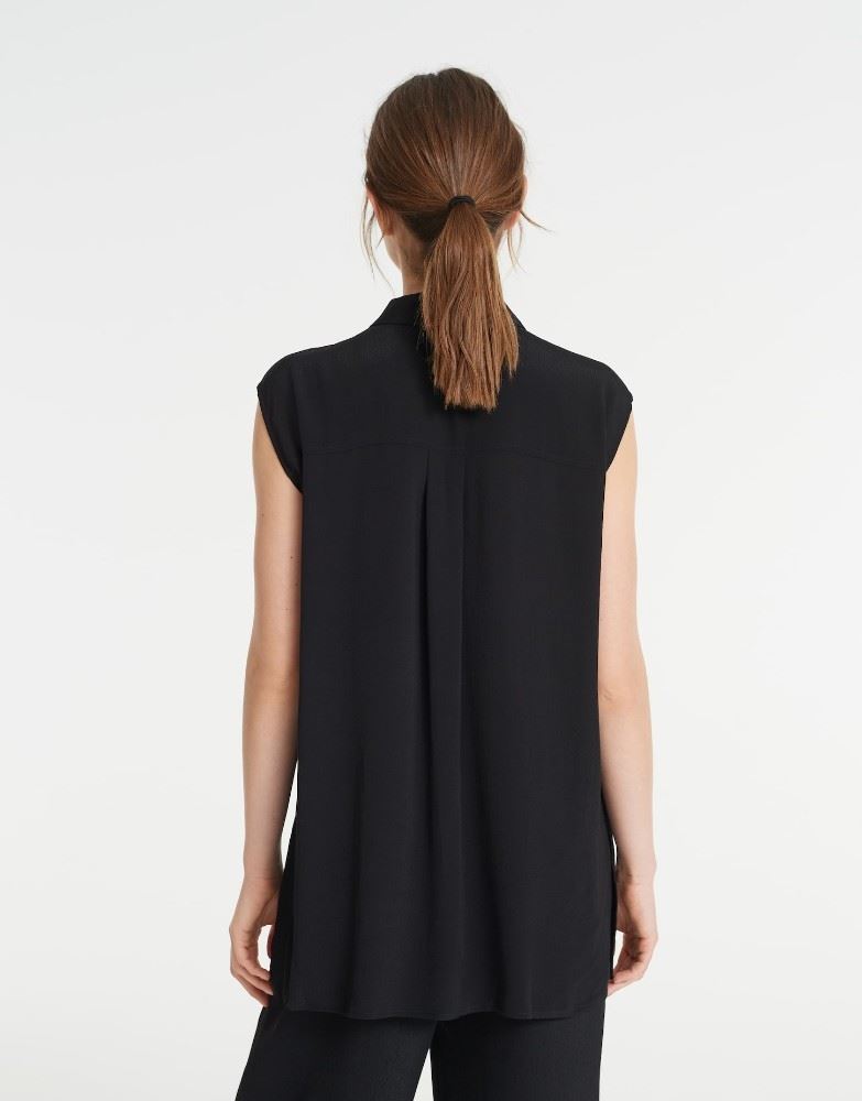 OPUS Bluse Fivika schwarz S12 1005404383123 