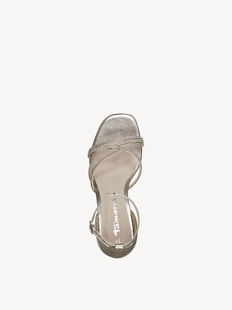 Tamaris Sandalette light gold S13 1-1-28032-30 