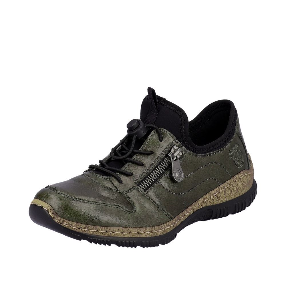 Rieker Antistress Damen Slipper Schlupfschuh grün S23 N32G2-54 