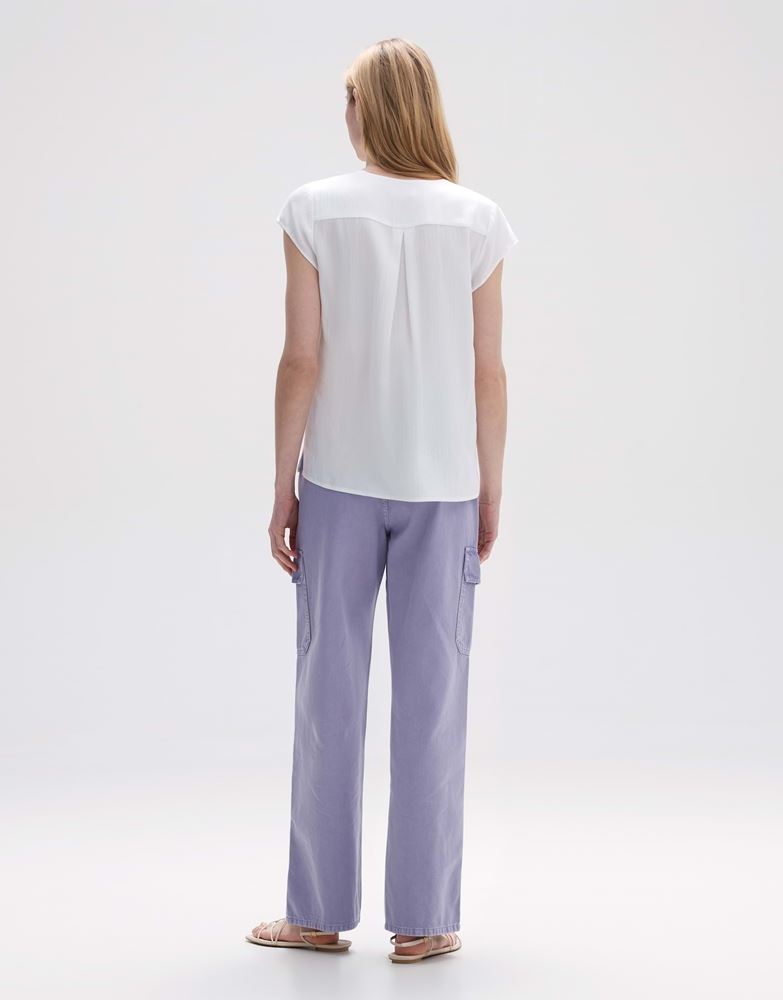 OPUS Shirtbluse Falotta 1/2 Arm V - Ausschnitt S13 1018995809100 