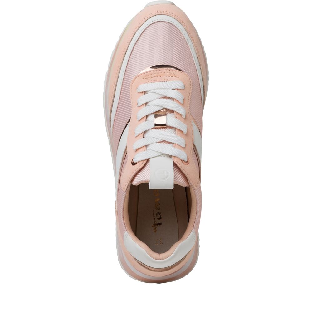 Tamaris Sneaker Plateau-Sohle rosa S12 1-1-23751-28 38 | 652 PEACH COMB | 