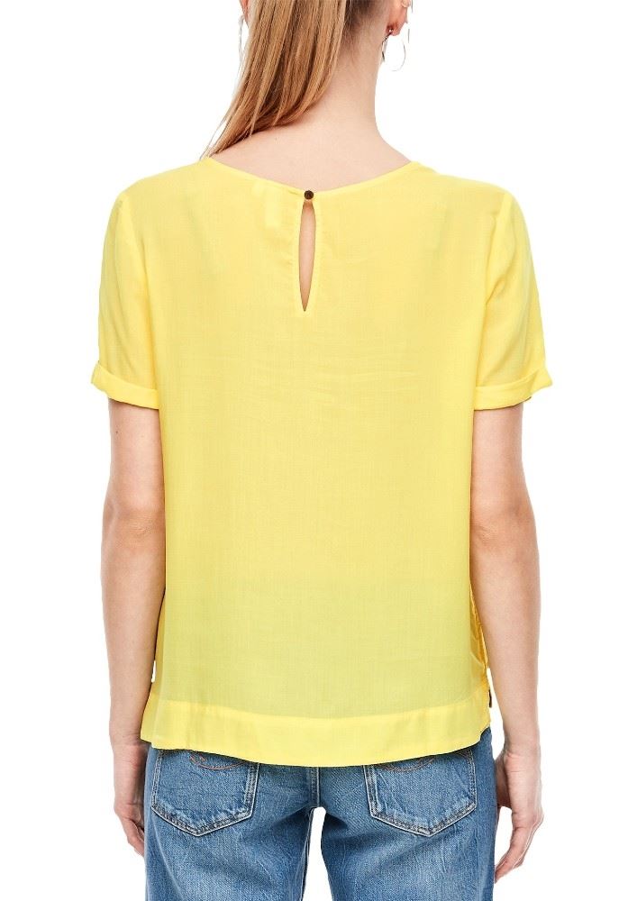 QS designed by Blusenshirt gelb 2005751 