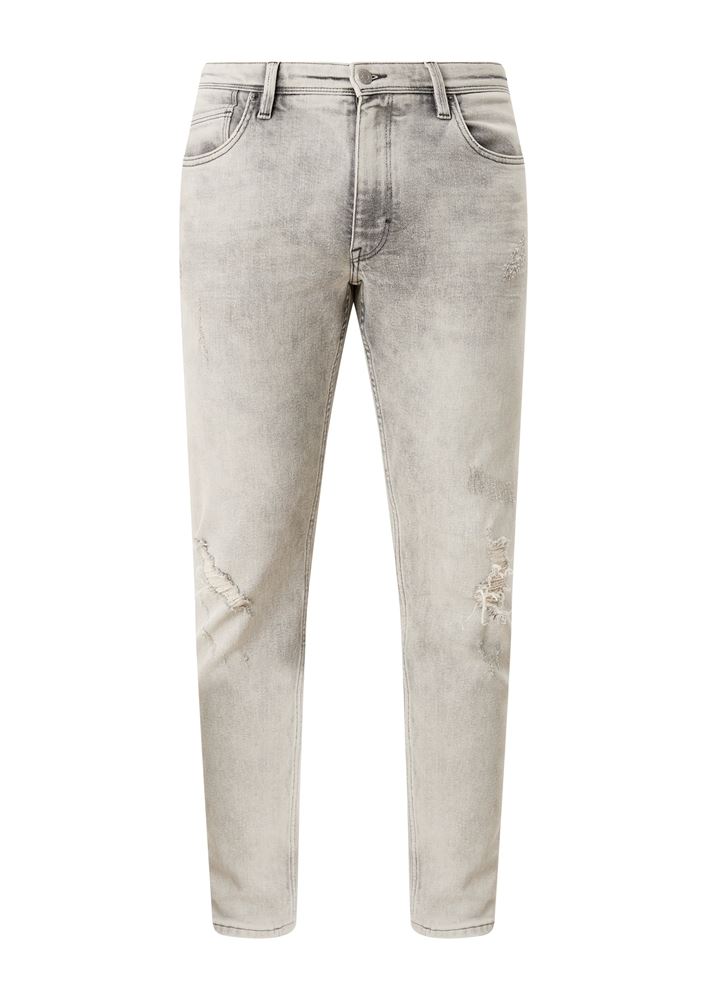 s.Oliver Jeans York Regular Fit Straight grau S21 2106336 
