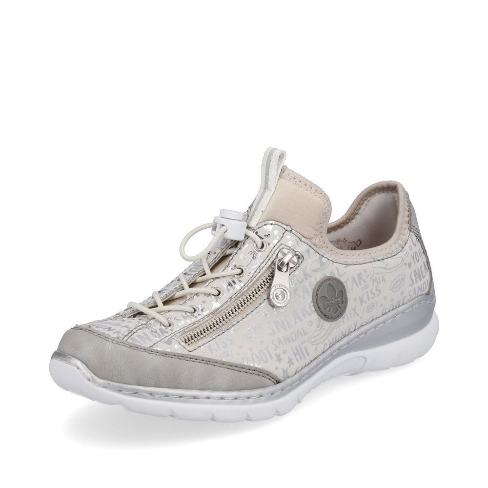 Rieker Antistress Damen Slipper Halbschuh Memosoft- Decksohle grau S13 L3272-40 