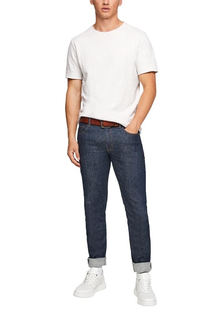 s.Oliver Herren Gürtel Leder braun S12 2103766 