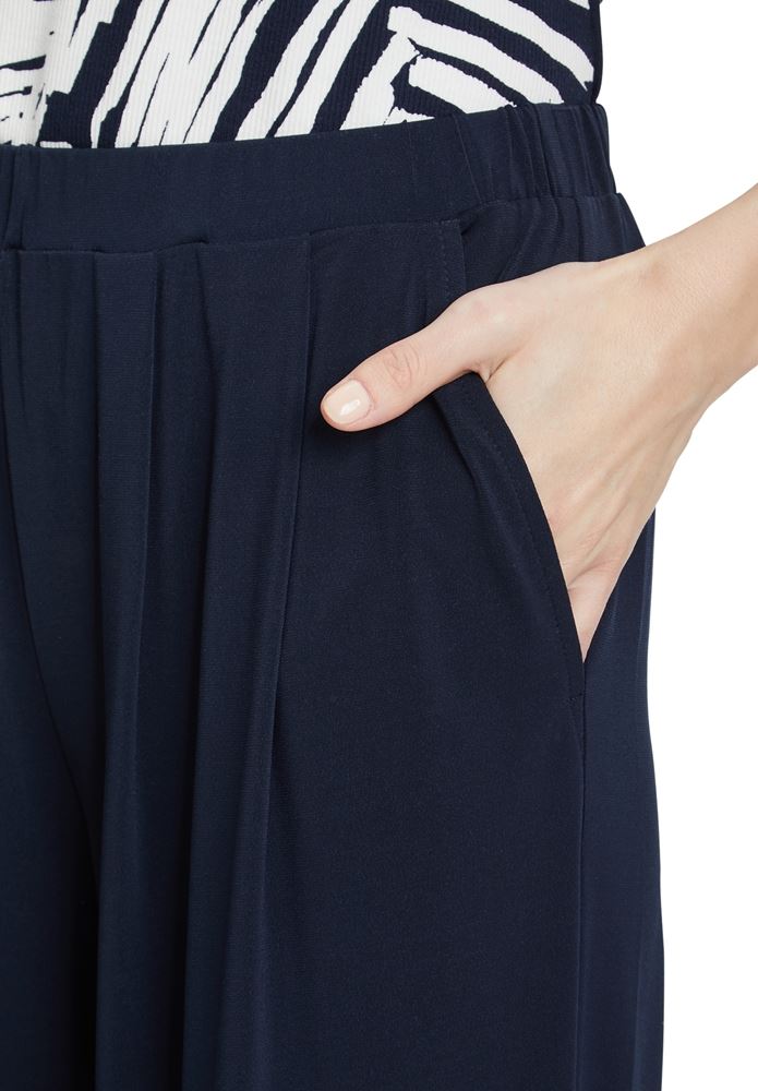Betty Barclay Culotte elastischer Bund blau S12 65221217 