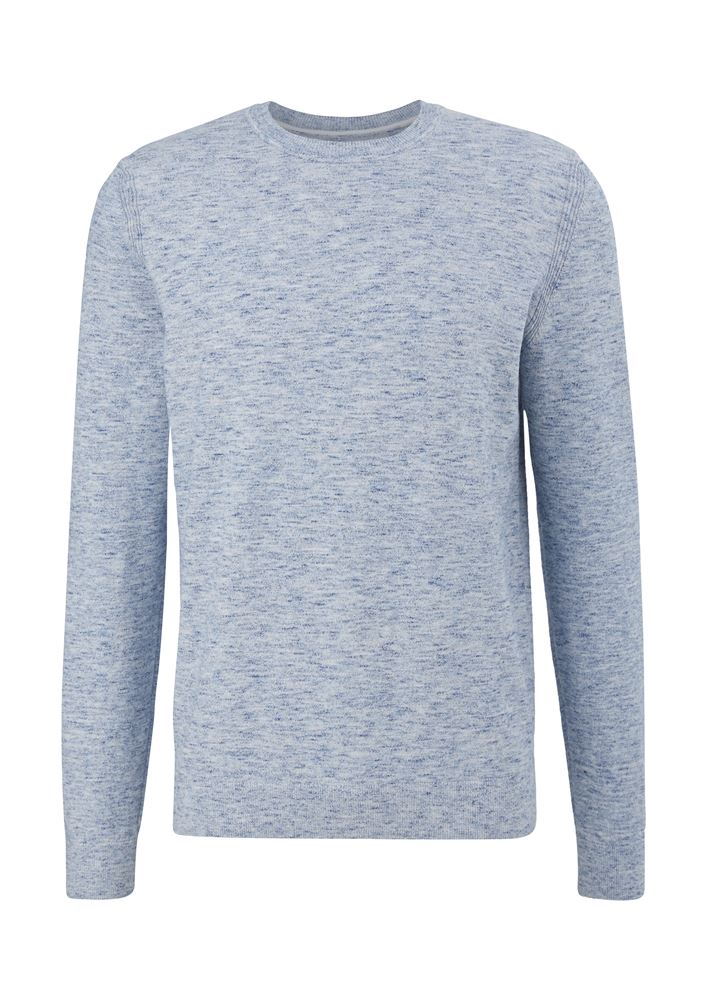 s.Oliver Strickpullover in melierter Optik S22 2124527 XL | 01W1 WHITE | 