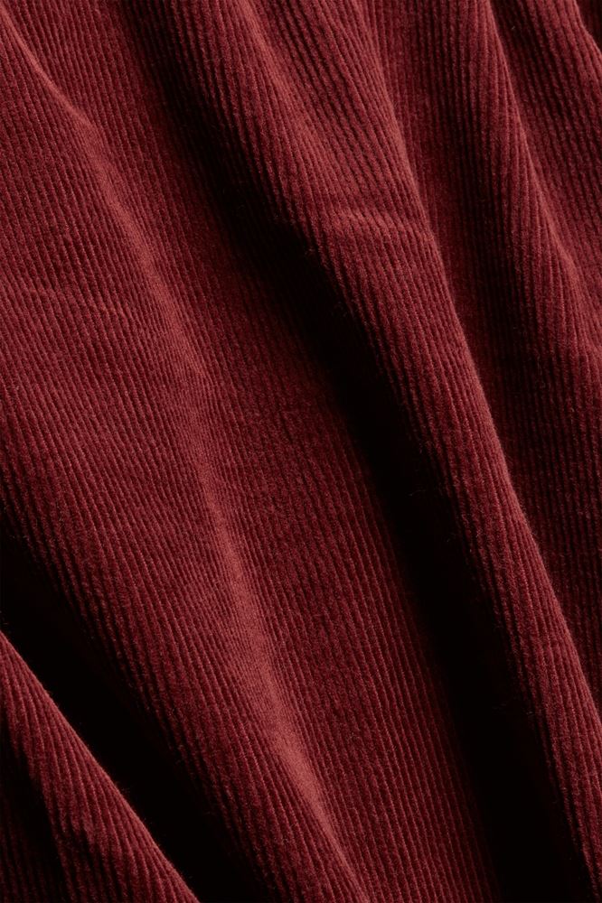 EDC Hemd relaxt Shacket Cord  rot S12 091CC1F304 