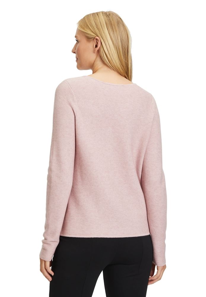 Betty Barclay Feinstrickpullover Nahttaschen rosa S22 57701026 