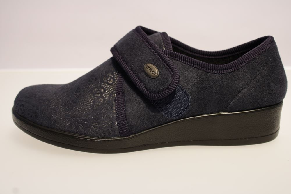 Fly Flot Hausschuhe blau 863908 42 | blau | 