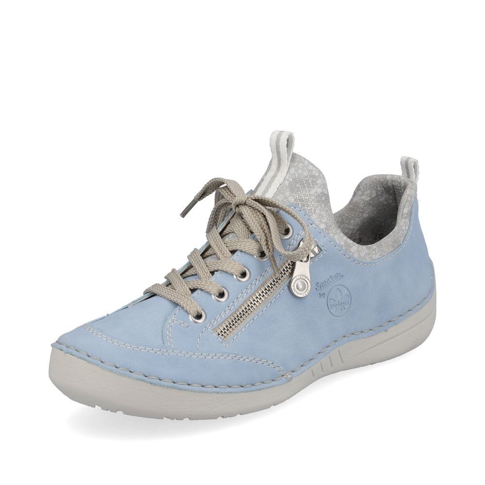 Rieker Antistress Damen Slipper Halbschuh sportlich blau S13  52573-10 