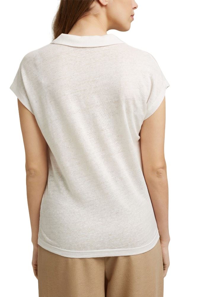 ESPRIT COLLECTION Poloshirt Leinen 041EO1K307 