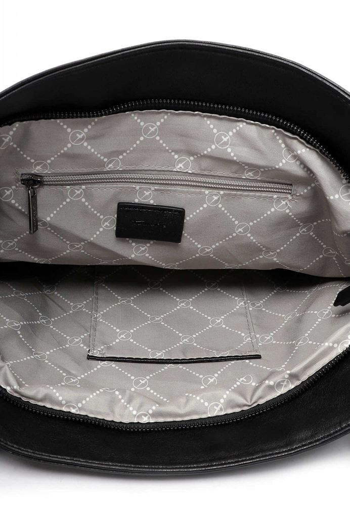 Tamaris Shopper Handtasche Julina Streifen- Design schwarz S22 32026,100 