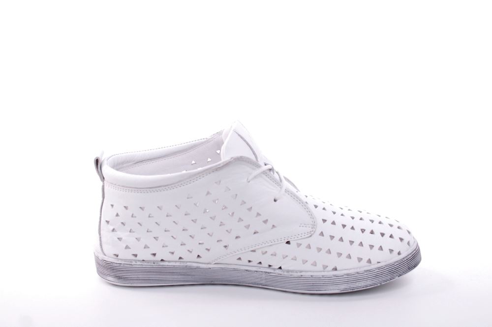Andrea Conti Sneaker High Leder durchbrochen weiß S12 0349655001 40 | weiss | 