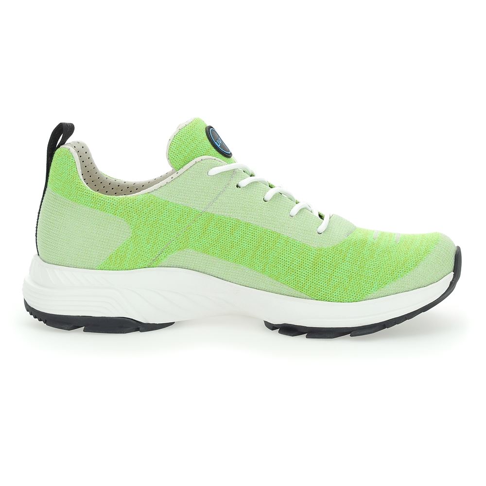 UYN LADY AIR DUAL XC Damen Sneaker Merinowolle grün, pink S13 Y100161 