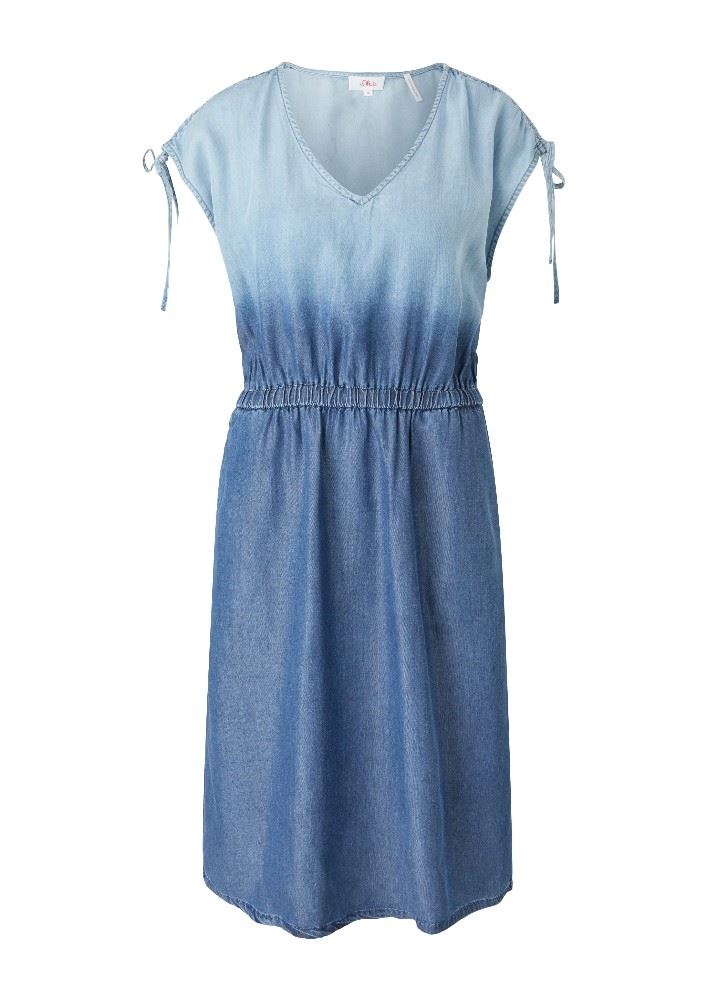 s.Oliver Denimkleid aus Lyocell S12 2116174 36 | 52V9 light blue | 