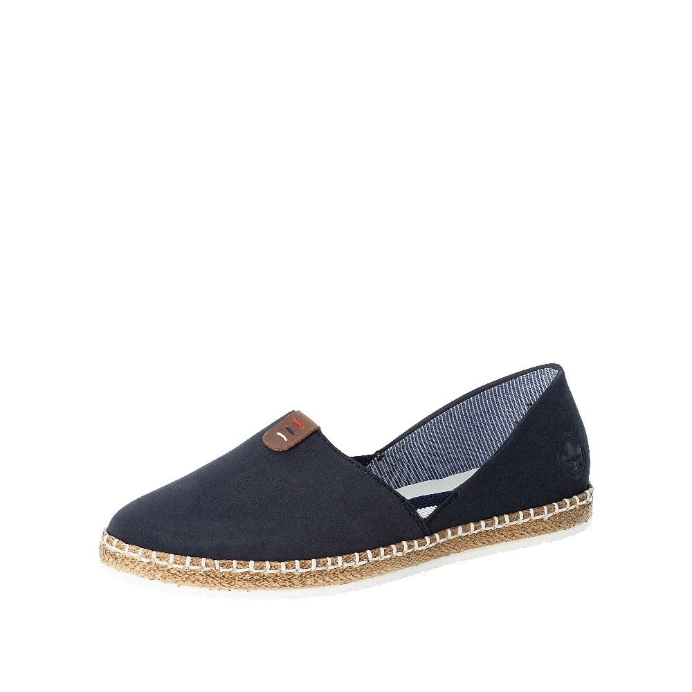 Rieker Antistress Damen Slipper blau S12  M2250-14 